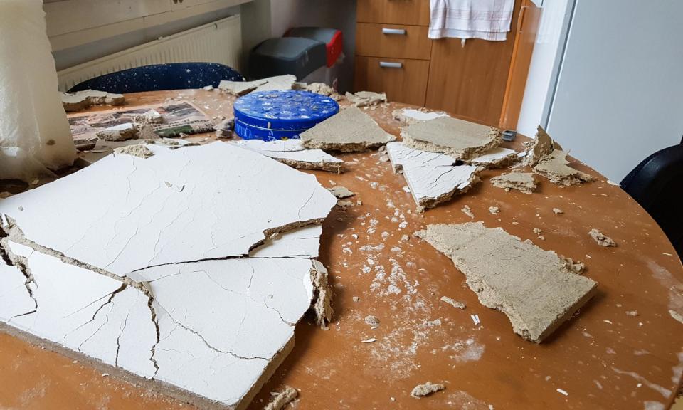 <span>Water damage can cause problems for months if insurers do not act quickly.</span><span>Photograph: Anze Bizjan/Alamy</span>