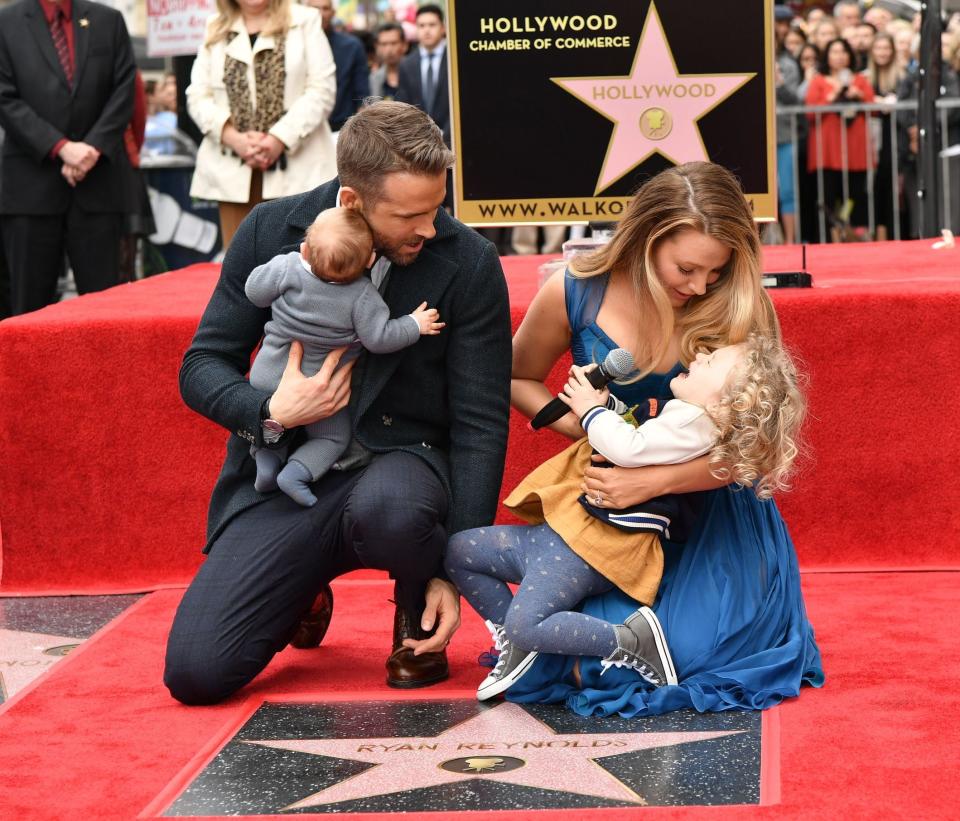 Ryan Reynolds honored with star on The Hollywood Walk of Fame, Los Angeles, USA – 15 Dec 2016