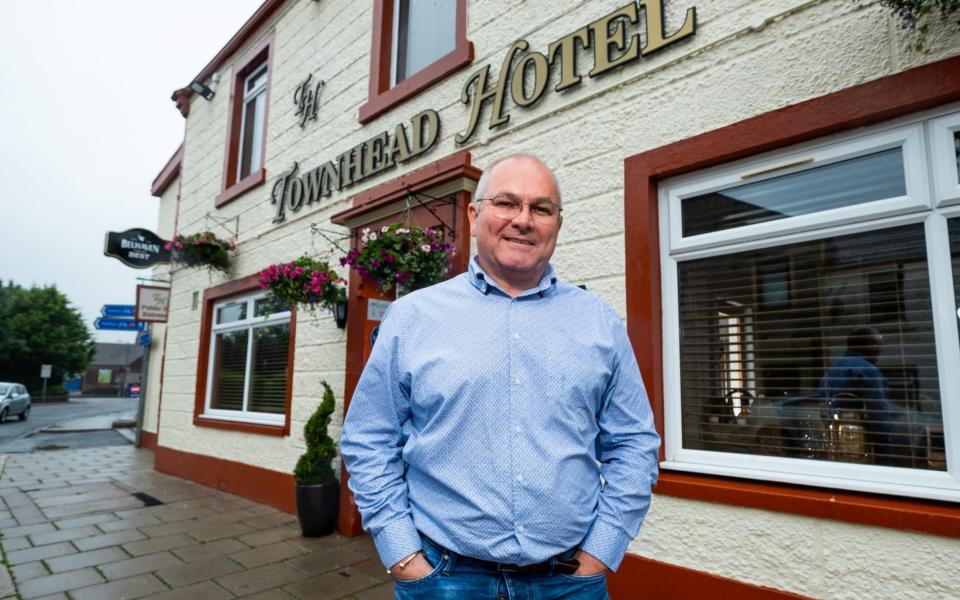 Stephen Montgomery, spokesperson for the Scottish Hospitality Group, has described information as conflicting and support inaccessible  - Stuart Nicol 