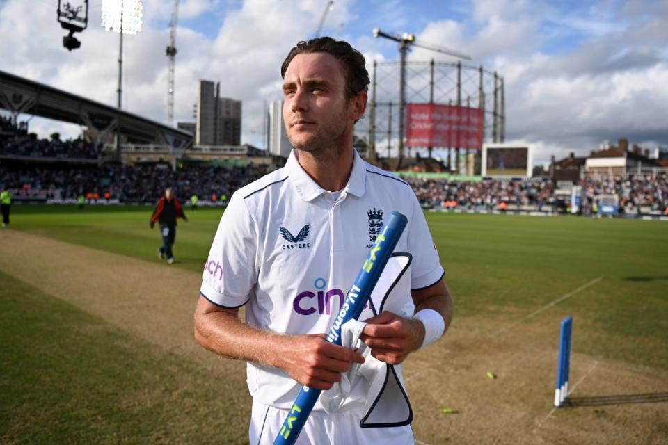 Stuart Broad retired from Test cricket at the end of the 2023 Ashes series  (Getty Images)