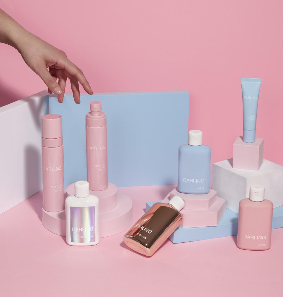 The complete sun care range by Darling. - Credit: Courtesy of Darling