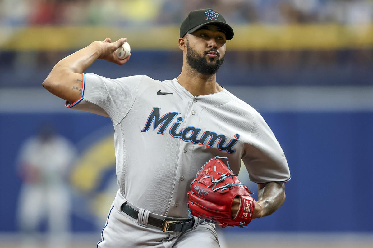 Marlins player jersey