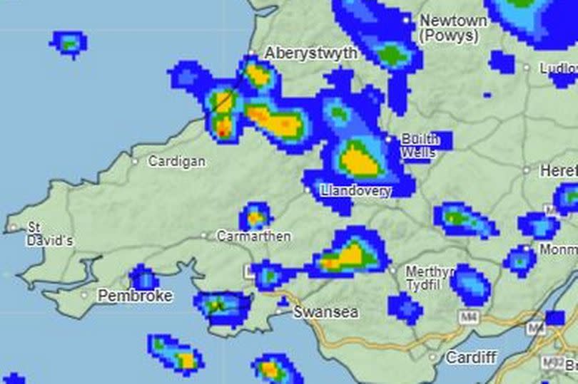 Saturday, July 6, 12pm -Credit:Met Office