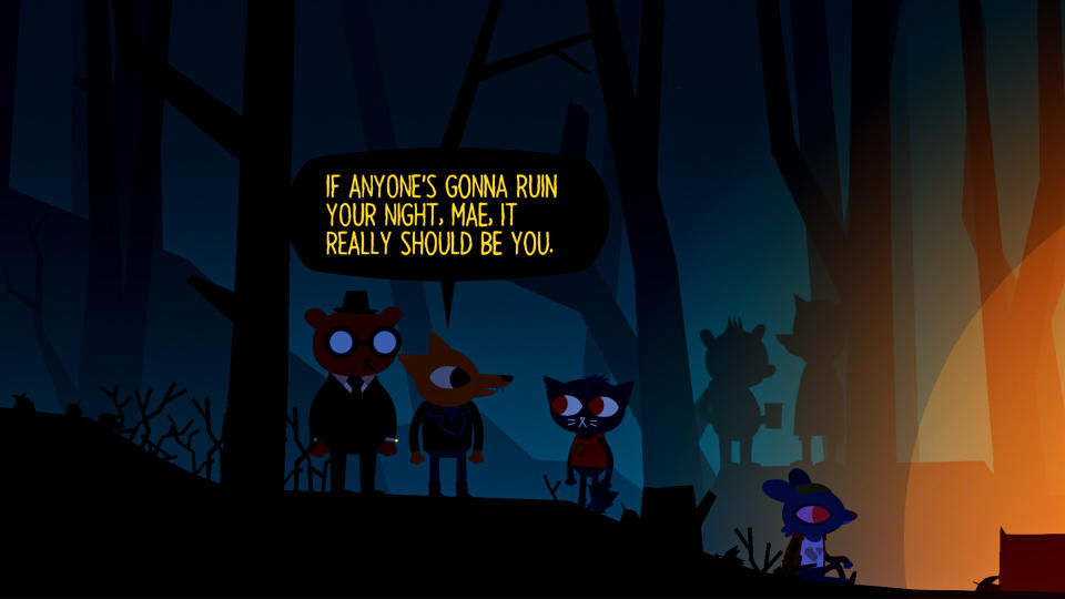 Night in the Woods in-game screenshot