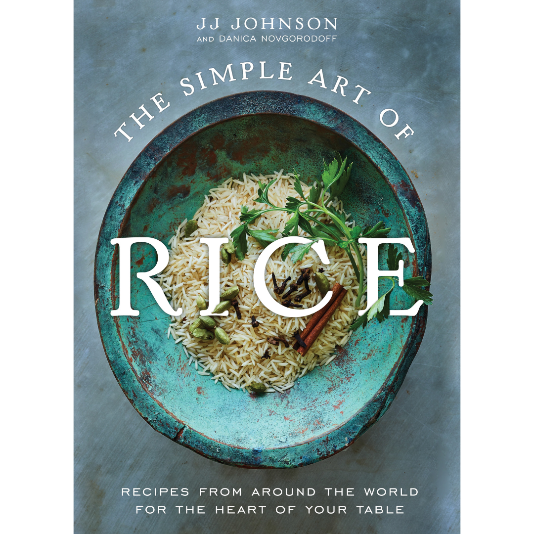 Chef JJ Johnson co-authored "The Simple Art of Rice" cookbook which debuted in September 2023.
