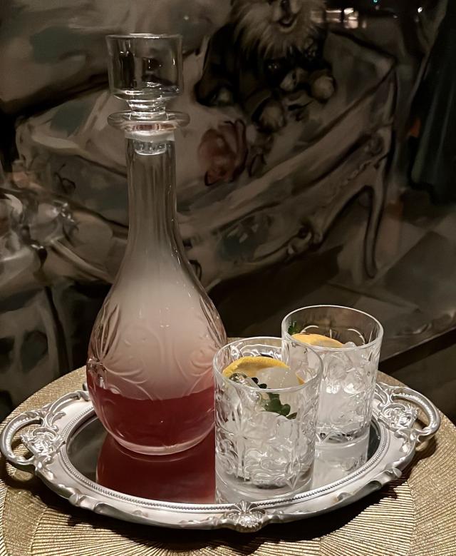 The French Poodle cocktail at Vanderpump à Paris, the newest