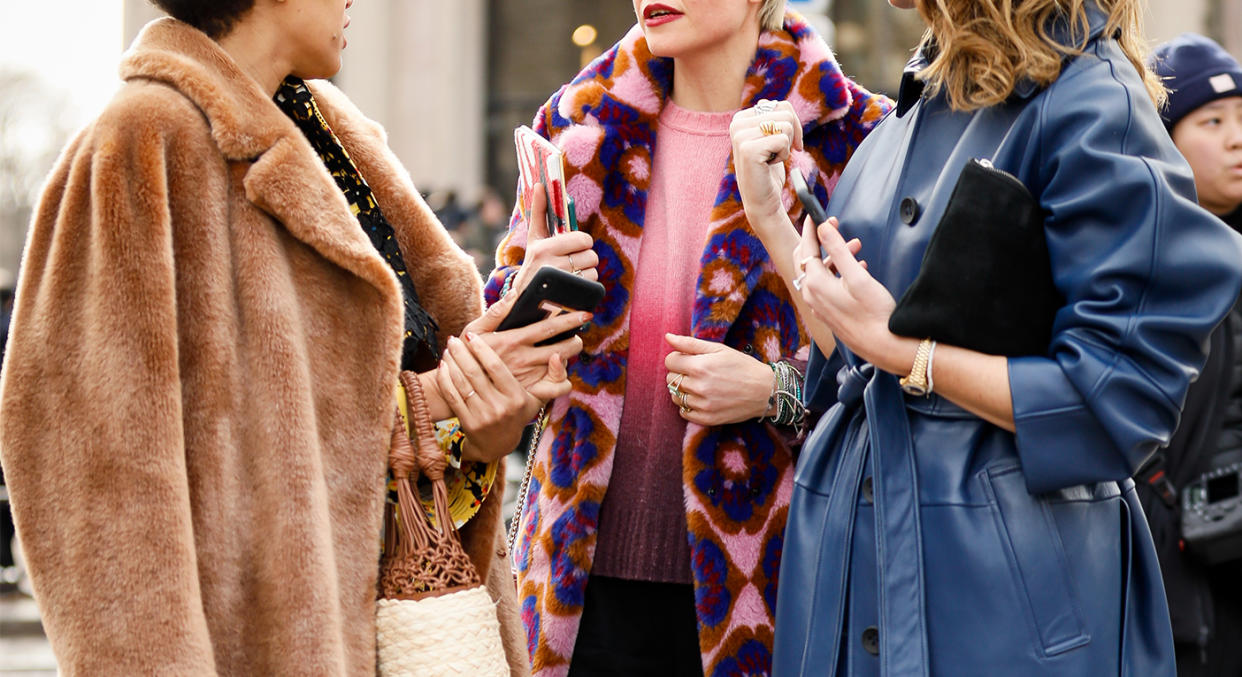 A coat is an essential come the autumn winter months, here are some enviable styles spotted at Paris Fashion Week earlier this year. (Getty Images)