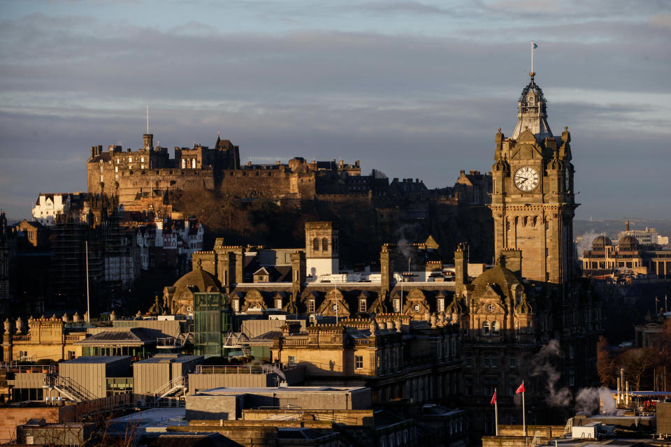 It is now cheaper to fly to visit Edinburgh Castle than to take a train