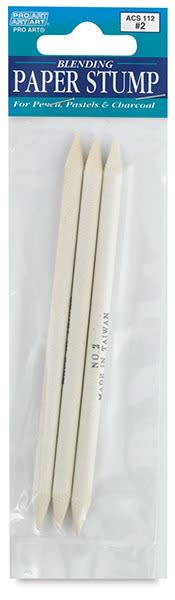 Jack Richeson 710305 Blending Stumps #2 1/4 3 Pack