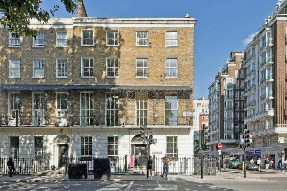 Number 1 Dorset Square, formerly known as "Spy Corner" (Winkworth)