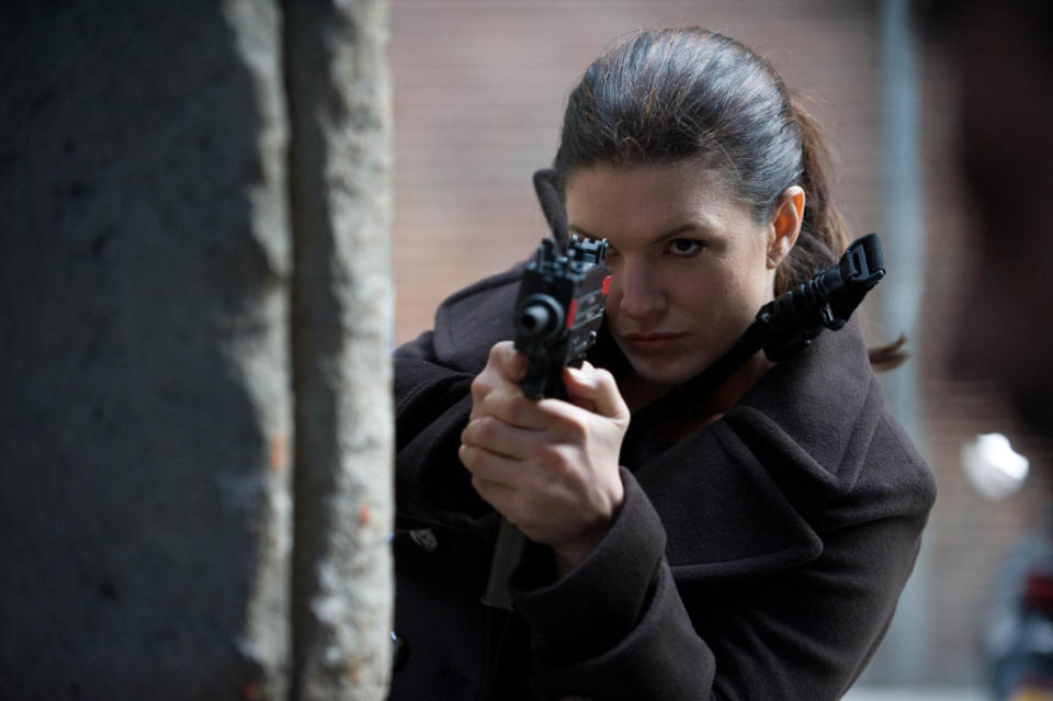 Gina Carano in ‘Haywire’ (credit: Momentum Pictures)