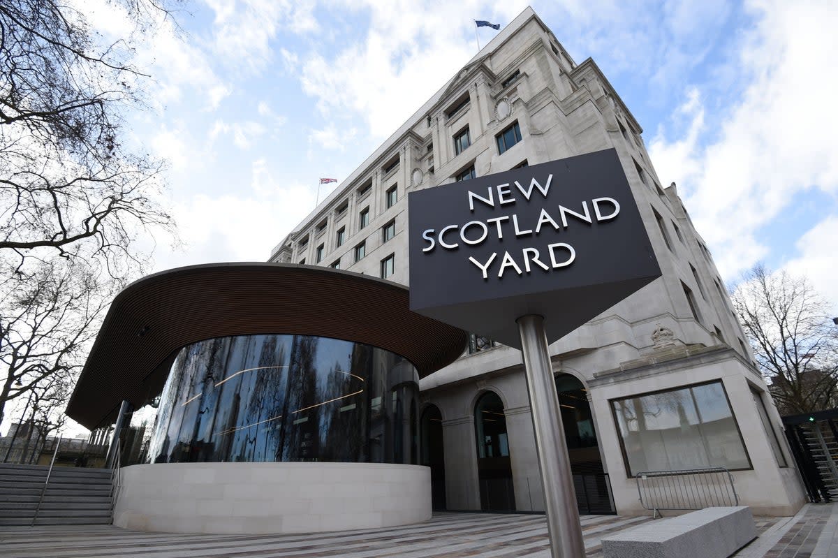 The HQ of the Metropolitan Police (KIrsty O’Connor/PA) (PA Archive)