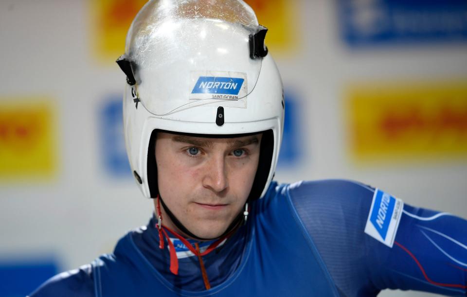 Tucker West, of the United States, competes in his qualification run in the Men's Luge during Day 1 of the Luge World Championships 2021 at LOTTO Bayern Eisarena Koenigssee on Jan. 29, 2021 in Koenigssee, Germany. (Photo by Daniel Kopatsch/Getty Images)