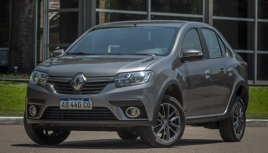 Renault Logan, el más barato fabricado en Argentina.