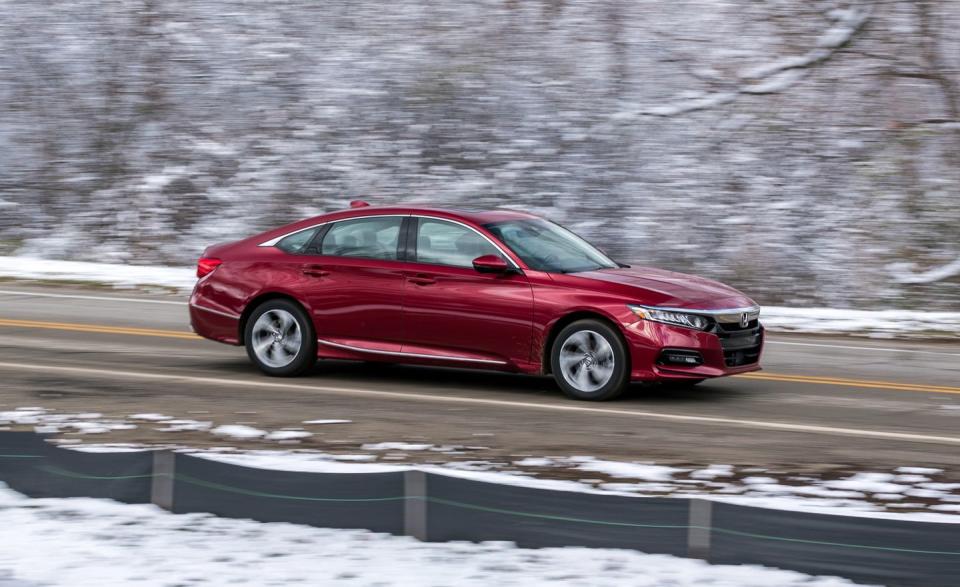 <p>We've tested and driven every mid-size family sedan, and these are the four award winners we'd recommend to anyone looking for a great set of wheels that's also family friendly. </p>