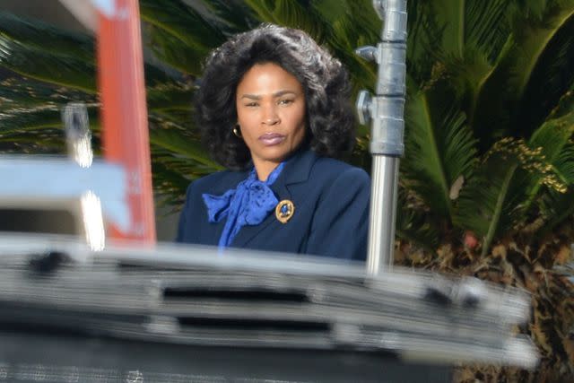 <p>TheImageDirect.com</p> Nia Long spotted on the set of the new Michael Jackson Biopic in Los Angeles