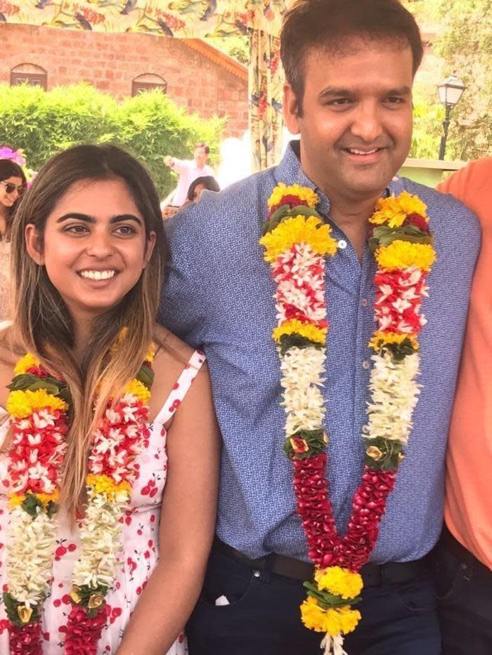 Isha Ambani and Anand Piramal