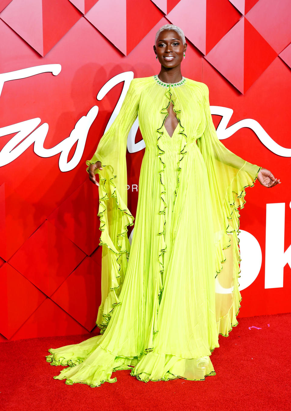 Jodie Turner-Smith at the Fashion Awards