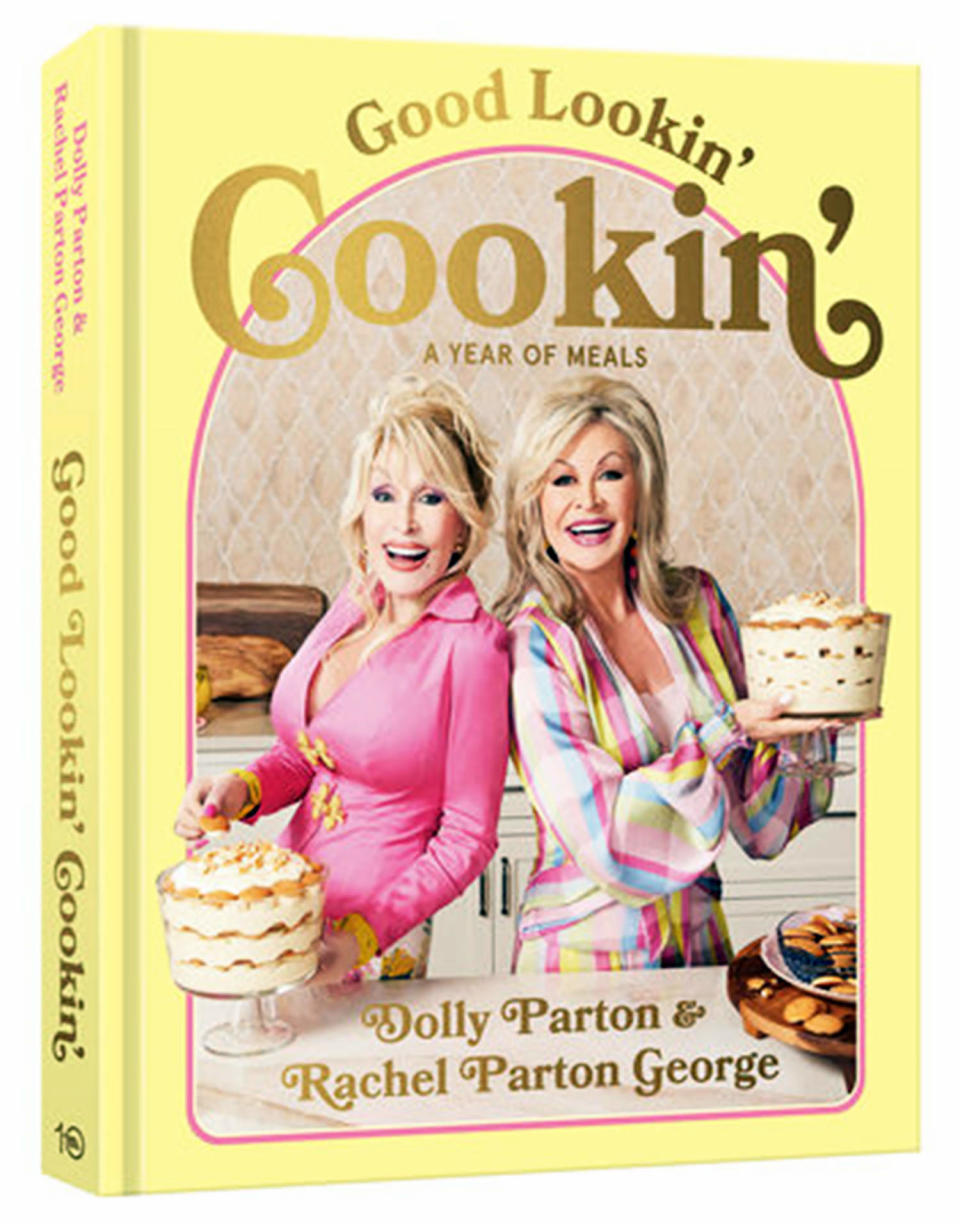 Dolly Parton and her sister Rachel Parton George have a new cookbook coming out this year. (Penguin Random House)