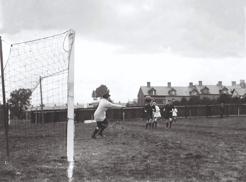 In 1921, the FA declared football quite unsuitable for females and outlawed the sport. With this months World Cup expected to attract more attention than ever before, Carrie Dunn looks at how far the game was set back