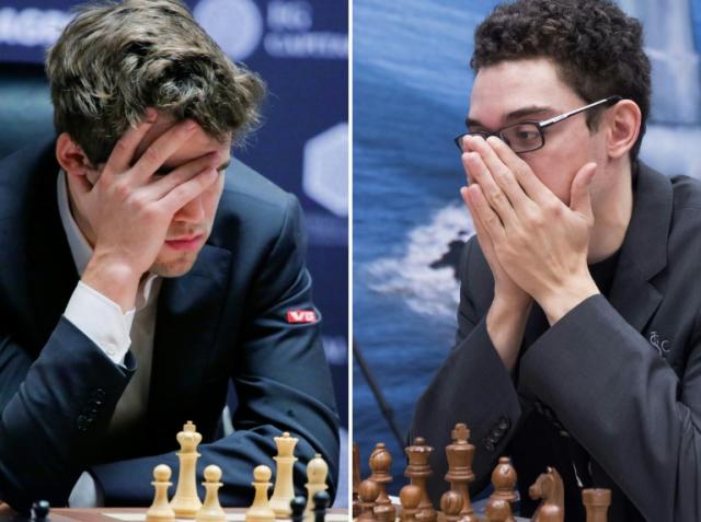 Chess championship: Norway's Magnus Carlsen beats American Fabiano Caruana