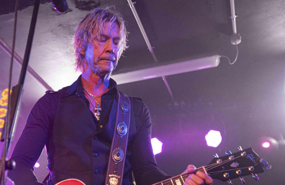 Duff McKagan confessed to loving Kylie Minogue thanks to his two daughters credit:Bang Showbiz