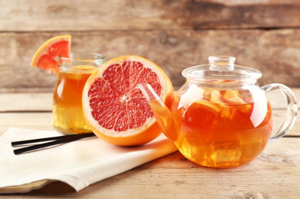 “If you eat a lot of grapefruit you can increase the time the caffeine remains in the system,” said Francl. Africa Studio – stock.adobe.com