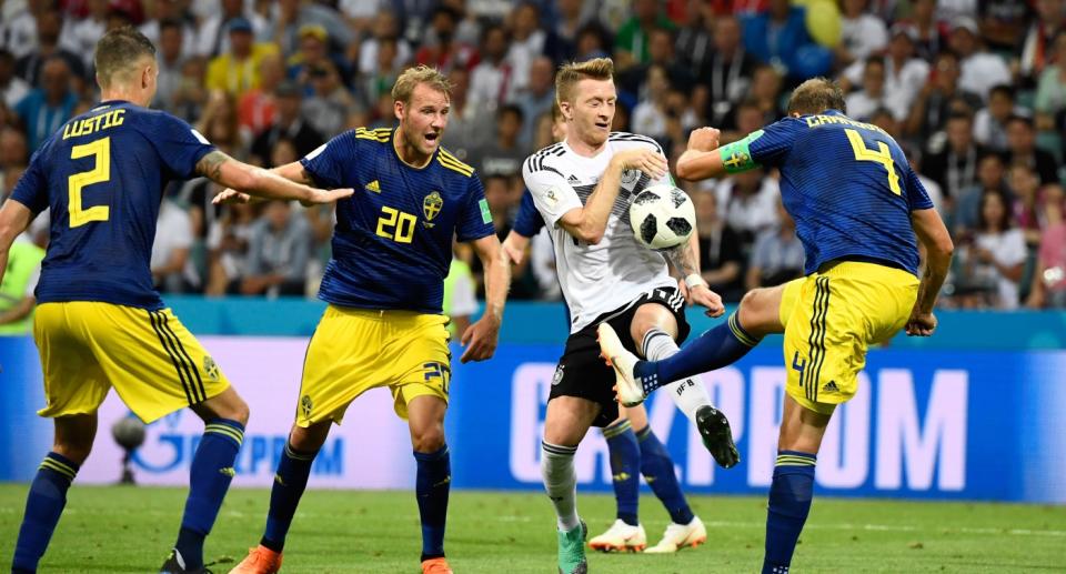 Die deutsche Nationalmannschaft offenbarte gegen Schweden erneut große Defizite. (Bild: Getty Images)