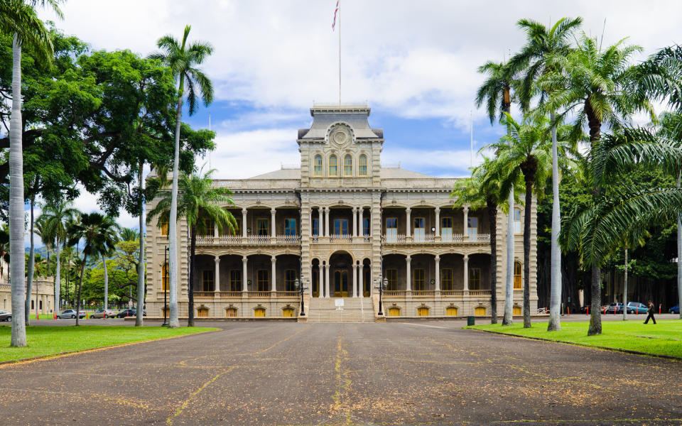 Hawaii: ‘Iolani Palace in Honolulu