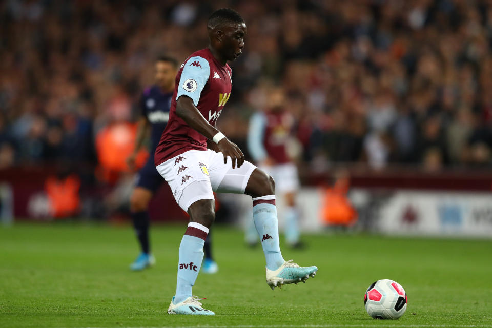 Marvelous Nakamba joined Aston Villa in the summer. (Credit: Getty Images)