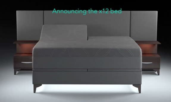Sleep Number's x12 smart bed.