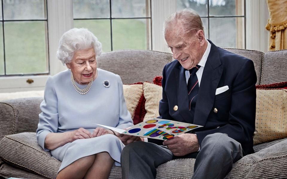 The Queen and Prince Philip celebrating their 73rd wedding anniversary in November 2020 -  Chris Jackson/Getty Images