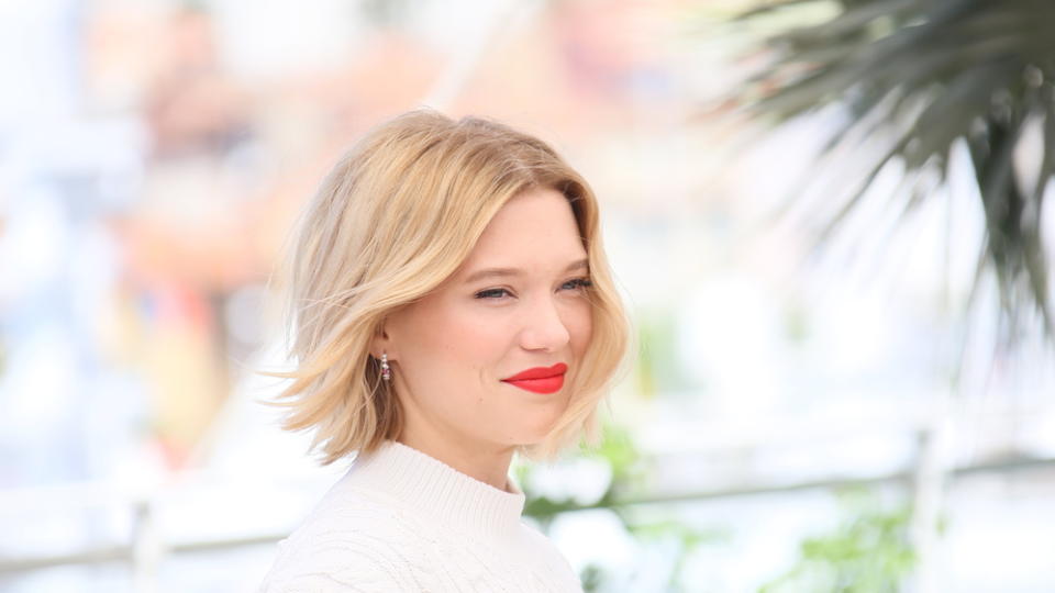 Bond-Girl Léa Seydoux hat für diesen locker fallenden Bob genau die richtige Haarlänge