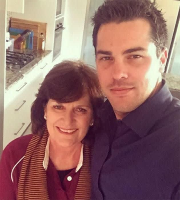 Jake and his mum. Source: Instagram