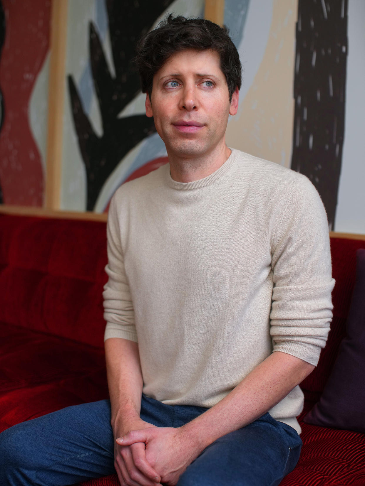 Sam Altman, el director ejecutivo de OpenAI, en la oficina de la empresa en San Francisco, 13 de marzo de 2023. (Jim Wilson/The New York Times)