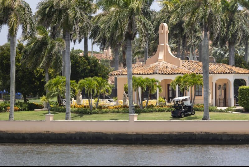 The Trump Organization valued Mar-a-Lago in Palm Beach, Fla., up to $739 million. New York Attorney General Letitia James estimates that it is actually worth about $75 million. File Photo By Gary I Rothstein/UPI