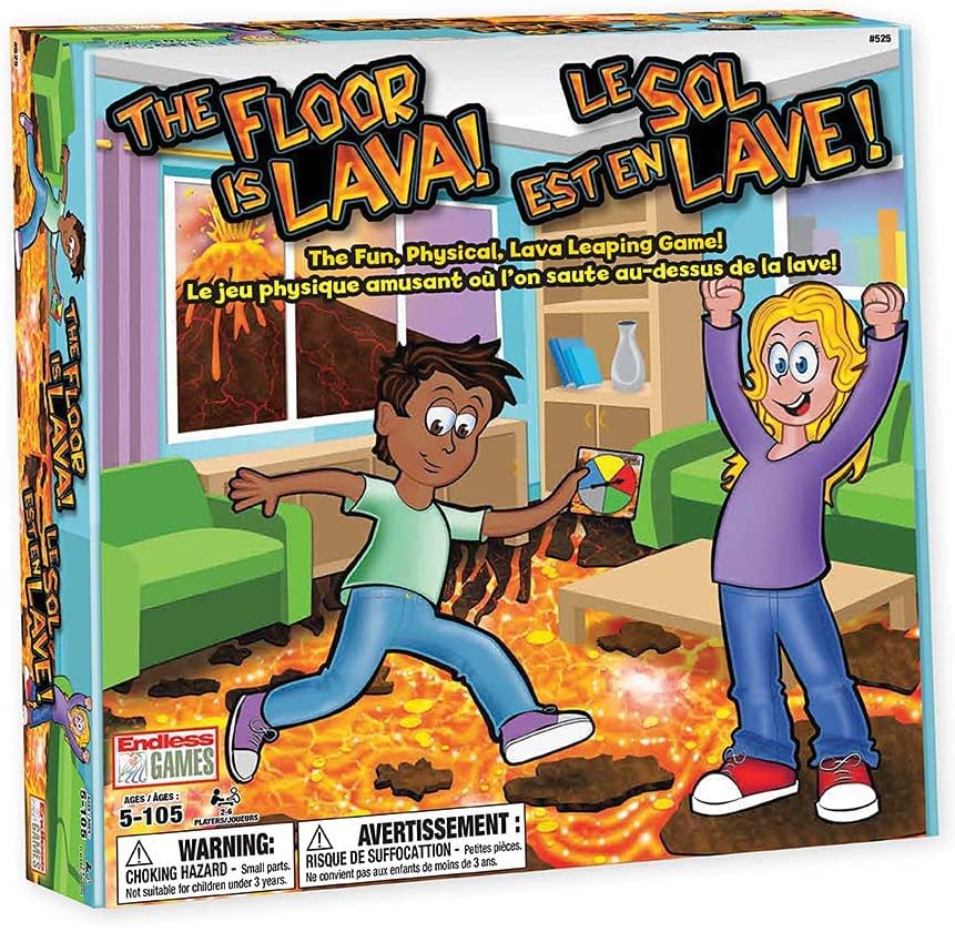 Endless Games The Floor is Lava. Image via Amazon.
