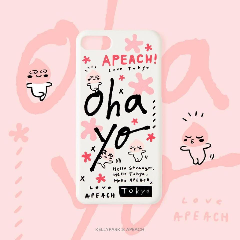 apeach phone case apeach cafe exclusive merchandise