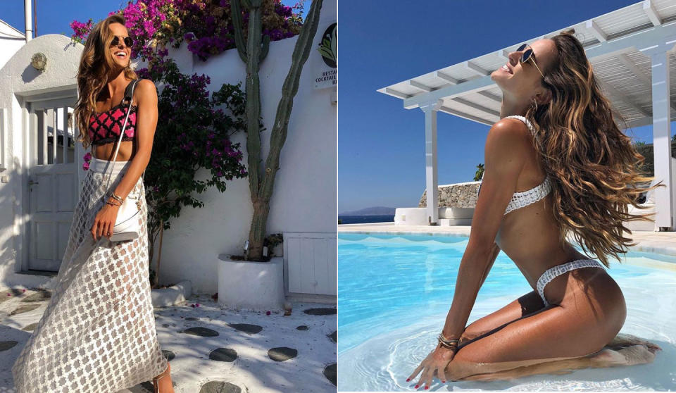 Izabel Goulart Mykonos