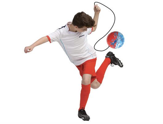 If you have a little football fan, then this Messi training ball has a cord to help them practice their keepie-uppies! It also comes with a 23% discount.