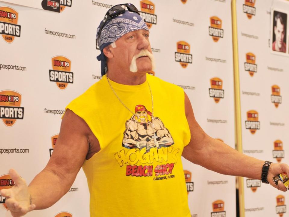 So in etwa dürfte Hulk Hogans Reaktion auf den Klopapier-Notstand ausgesehen haben. (Bild: HollywoodNewsWire/ImageCollect.com)