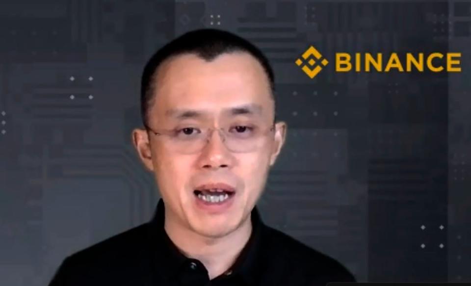 Binance CEO and founder Changpeng Zhao, known as CZ, is a bitter rival of SBF (AP)