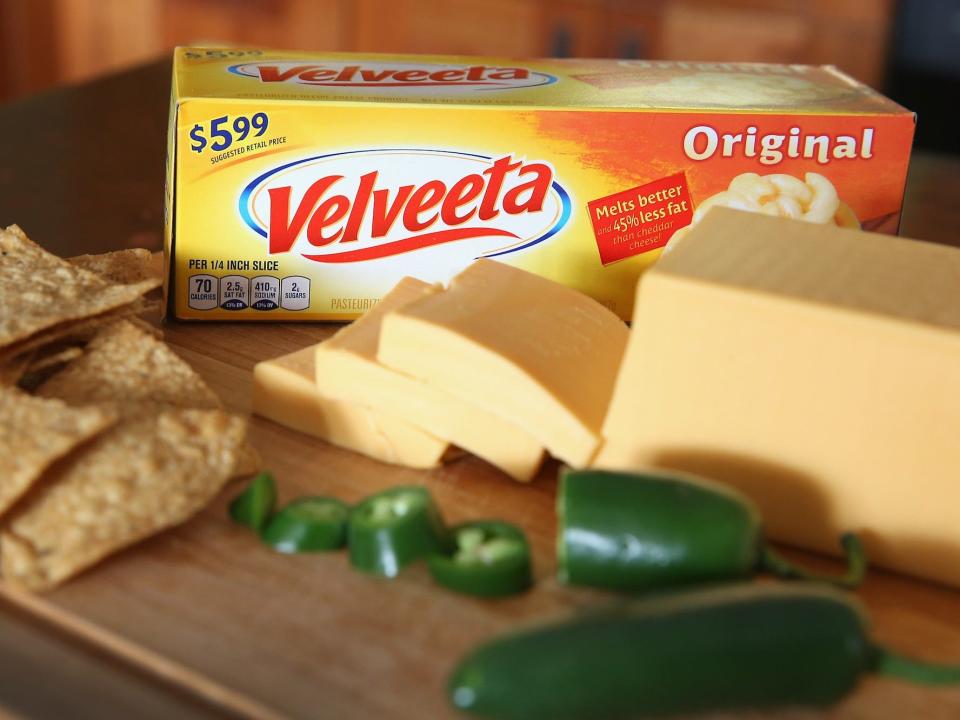 kraft cheese velveeta