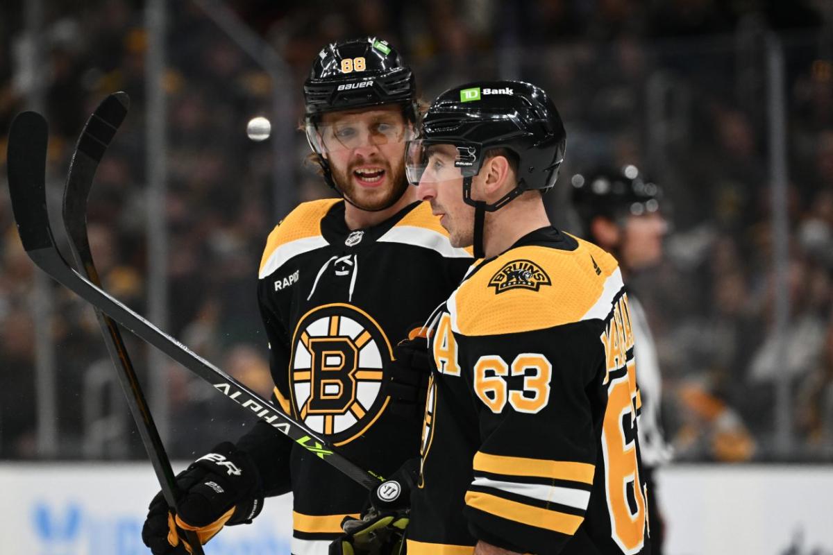 Gigantic game from Brad Marchand helps Bruins even series - NBC Sports