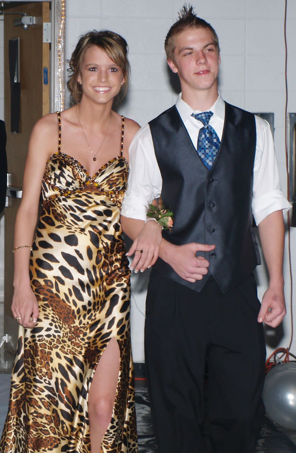 2009: Animal-Print Gowns