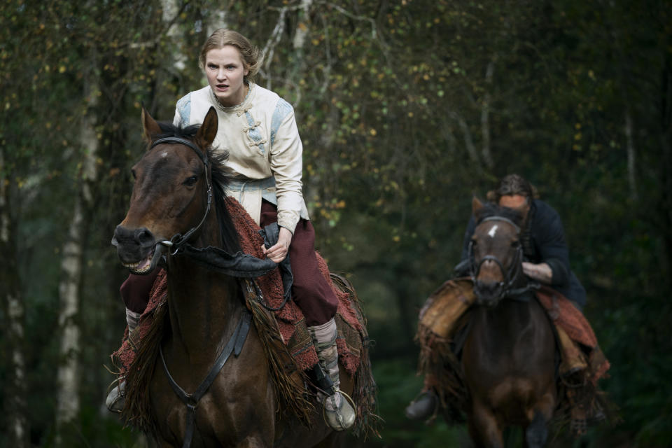 Vikings: Valhalla. Sofia Lebedeva as Elena in episode 207 of Vikings: Valhalla. Cr. Bernard Walsh/Netflix © 2022