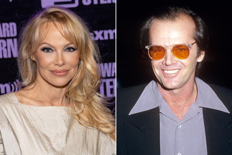 Pamela Anderson visits SiriusXM's 'The Howard Stern Show'; Jack Nicholson