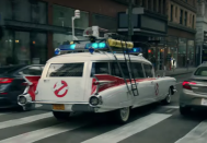 <p>Walmart chose to use the 1959 Caddy from the original movie rather than <a rel="nofollow noopener" href="https://www.caranddriver.com/news/a15353948/the-new-ghostbusters-ecto-1-has-been-revealed-and-people-are-flipping-out/" target="_blank" data-ylk="slk:the newer Ecto-1 from the recent remake;elm:context_link;itc:0;sec:content-canvas" class="link ">the newer Ecto-1 from the recent remake</a>.</p>