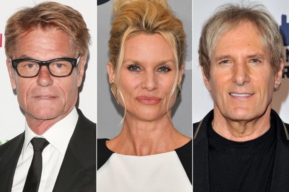 Harry Hamlin, Nicollette Sheridan and Michael Bolton