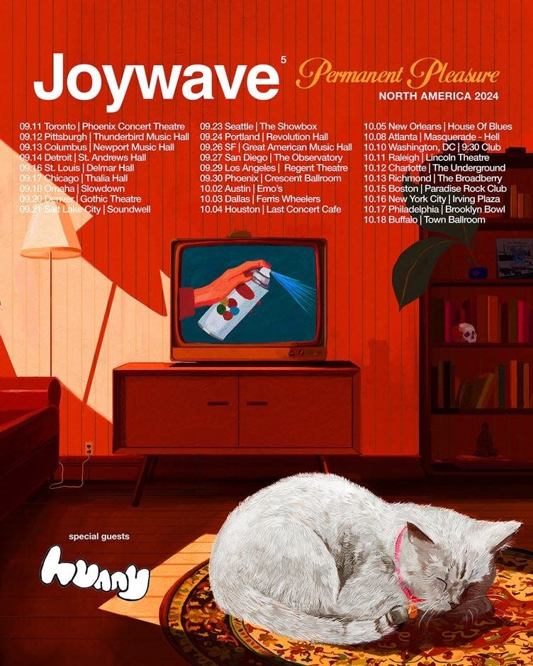 Rochester native indie rock band, Joywave announces 2024 Permanent Pleasure Tour
